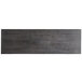 Lancaster Table & Seating 30" x 96" Solid Wood Live Edge Table Top with Antique Slate Gray Finish Main Thumbnail 3