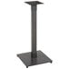 Lancaster Table & Seating Antique Slate Gray Industrial Wooden Bar Height Table Base Main Thumbnail 1