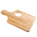 Tablecraft 79C Bread / Charcuterie Board With Insert and Knife Slot - 13" x 7 3/4" x 3/4" Main Thumbnail 2