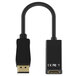 A black Belkin DisplayPort monitor cable with a gold end.