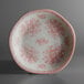 Oneida Lancaster Garden by 1880 Hospitality L6703052132 8" Pink Porcelain Plate - 24/Case