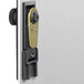 Durable 196823 Key Box Plus 11 3/4" x 4 5/8" x 15 3/4" Brushed Aluminum 54 Key Locking Key Cabinet Main Thumbnail 3