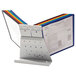 A Durable VARIO binder with many colorful files.