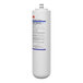 A white cylinder with a blue and black label that reads "3M Water Filtration Products 5633601 Hardness Reduction Replacement Cartridge"