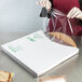 LK Packaging 16" x 16" BOPP Clear Deli Sandwich Wrap - 1000/Case Main Thumbnail 4