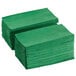 Choice 15" x 17" Green 2-Ply Paper Dinner Napkin - 125/Pack Main Thumbnail 4
