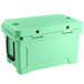 CaterGator CG45SF Seafoam 45 Qt. Rotomolded Extreme Outdoor Cooler / Ice Chest Main Thumbnail 4