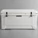 CaterGator CG100WH White 100 Qt. Rotomolded Extreme Outdoor Cooler / Ice Chest Main Thumbnail 5