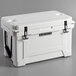 CaterGator CG45WH White 45 Qt. Rotomolded Extreme Outdoor Cooler / Ice Chest Main Thumbnail 3