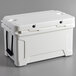 CaterGator CG45WH White 45 Qt. Rotomolded Extreme Outdoor Cooler / Ice Chest Main Thumbnail 4