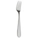 A Walco stainless steel salad fork with a fieldstone finish on the handle.