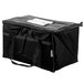 Choice Insulated Food Delivery Bag / Pan Carrier, Black Nylon, 23" x 13" x 15" Main Thumbnail 3