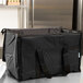 Choice Insulated Food Delivery Bag / Pan Carrier, Black Nylon, 23" x 13" x 15" Main Thumbnail 1