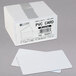 A white plastic box of C-Line white PVC cards.