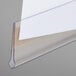 C-Line 87607 3" x 1/2" Clear Top Load Self-Adhesive Label Holder - 50/Pack Main Thumbnail 2
