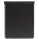 A black rectangular Aarco Ultra Lite lighted write-on markerboard with silver metal corners.