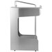 A silver metal rack with a handle for Bunn TDO-N tea dispensers.