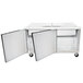 Traulsen UST6024-LL 60" 2 Left Hinged Door Refrigerated Sandwich Prep Table Main Thumbnail 4