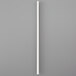 A white Paper Lollipop Stick on a gray background.