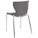 Flash Furniture LF-7-07C-GRY-GG Lowell Contemporary Gray Plastic Stackable Chair Main Thumbnail 2
