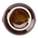Tuxton BAS-1003 10 oz. Caramel China Onion Soup Crock / Bowl - 12/Case Main Thumbnail 3