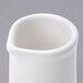 Tuxton BWR-0351 3.5 oz. White China Creamer - 12/Case Main Thumbnail 5