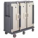 Cambro MDC1520T30191 Granite Gray 3 Compartment Meal Delivery Cart 30 Tray Main Thumbnail 2