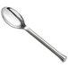 A Oneida Wyatt stainless steel European teaspoon with a silver long handle.
