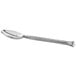 A Oneida Wyatt stainless steel teaspoon with a silver handle.