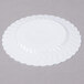 Fineline Flairware 206-WH 6" White Plastic Plate - 180/Case Main Thumbnail 3