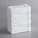Lavex Lodging Economy 12" x 12" 100% Cotton Wash Cloth .75 lb.   - 12/Pack