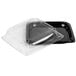 Sabert C9611 UltraStack 11" Square Disposable Deli Platter / Catering Tray with High Dome Lid   - 25/Case Main Thumbnail 6