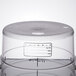 Carlisle 1076307 StorPlus 2 Qt. Clear Round Food Storage Container Main Thumbnail 5