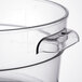 Carlisle 1076307 StorPlus 2 Qt. Clear Round Food Storage Container Main Thumbnail 6