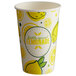 Carnival King 12 oz. Poly Paper Lemonade Cup - 1000/Case Main Thumbnail 3