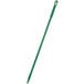 A green Carlisle Sparta broom / squeegee handle with a white background.