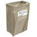 Metro LXHK3-NB Vinyl Coated Nylon Laundry Bag for Lodgix Standard Height Housekeeping Carts Main Thumbnail 3