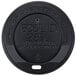 Eco-Products 10, 12, 16, and 20 oz. Black Recycled Content Hot Paper Cup Lid - 1000/Case Main Thumbnail 3