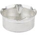 A Tellier tin-plated steel sieve with 1/32" holes and a handle.