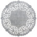 12" Silver Foil Lace Doily - 500/Case Main Thumbnail 2