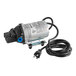 A black, grey, and black Cambro water pump kit with a power cord.