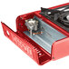 Choice 1-Burner High Performance Red Butane Range / Portable Stove with Brass Burner - 8,000 BTU Main Thumbnail 3