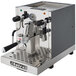 A silver and black Astra GA021 Gourmet Automatic Espresso Machine.