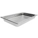 Vollrath 30023 Super Pan V® Full Size 2 1/2" Deep Anti-Jam Perforated Stainless Steel Steam Table / Hotel Pan - 22 Gauge Main Thumbnail 3