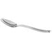 A Reserve by Libbey stainless steel teaspoon with a satin silver handle.