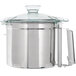 Robot Coupe R602N 2-Speed Combination Food Processor with 7 Qt. Stainless Steel Bowl, Continuous Feed & 2 Discs - 240V, 3 Phase, 3 hp Main Thumbnail 9