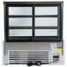 Vollrath 40862 36" Cubed Glass Refrigerated Countertop Display Cabinet Main Thumbnail 3