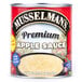 A #10 can of Musselman's Premium Blend applesauce.