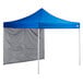 Backyard Pro Courtyard Series 10' x 10' Blue Straight Leg Aluminum Instant Canopy and Wall Kit Main Thumbnail 2