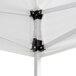 Backyard Pro Courtyard Series 10' x 20' White Straight Leg Aluminum Instant Canopy Main Thumbnail 7